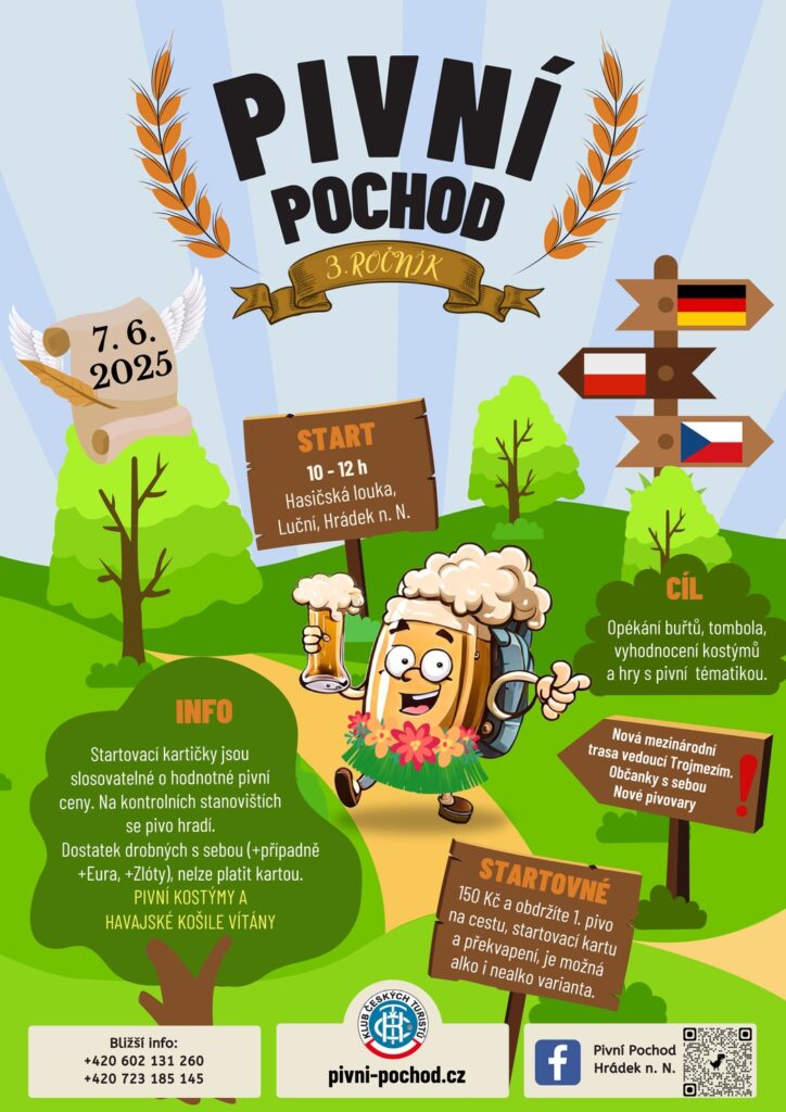 plakát pivní pochod